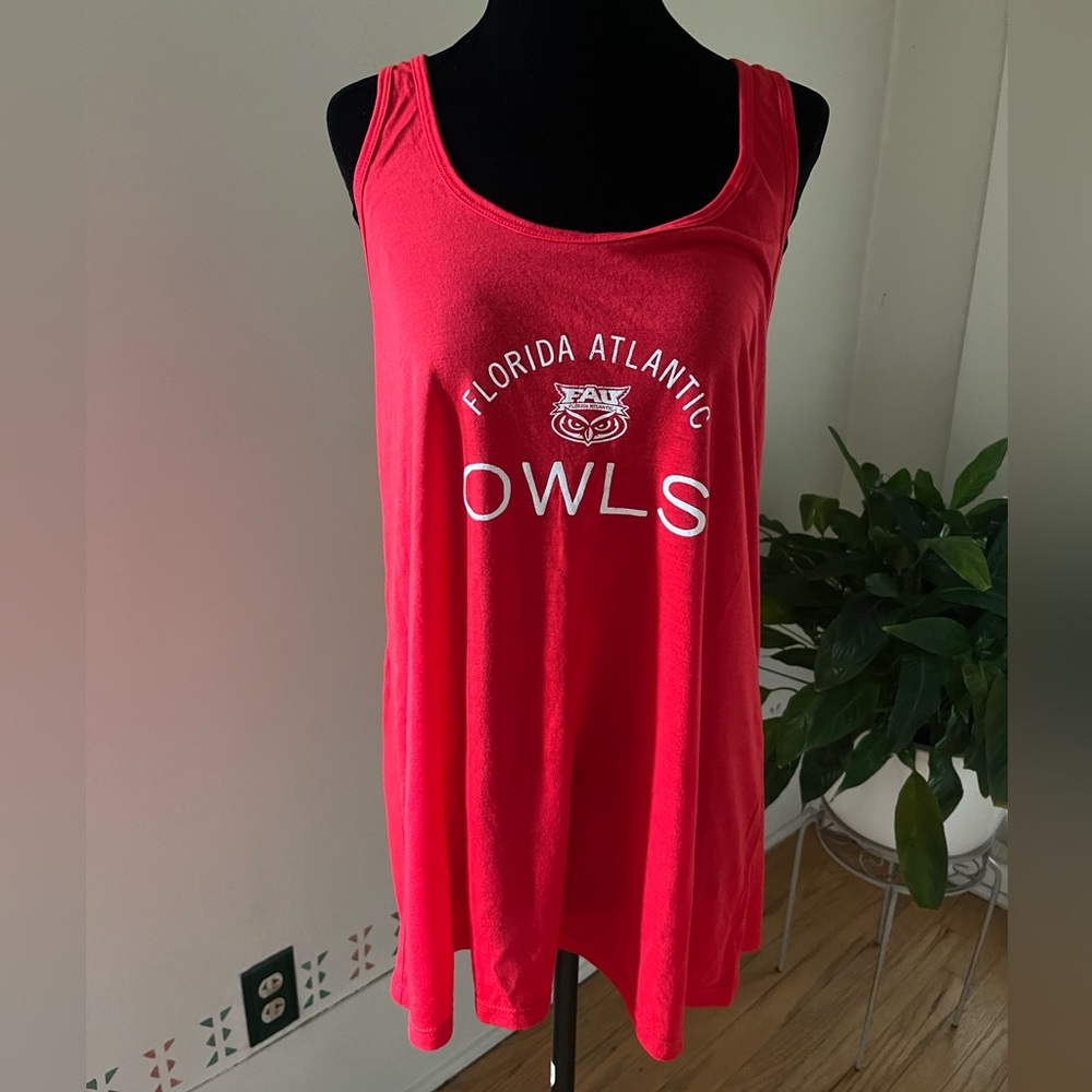 FAU Florida Atlantic Owls Women’s Racerback Tank - Size XL